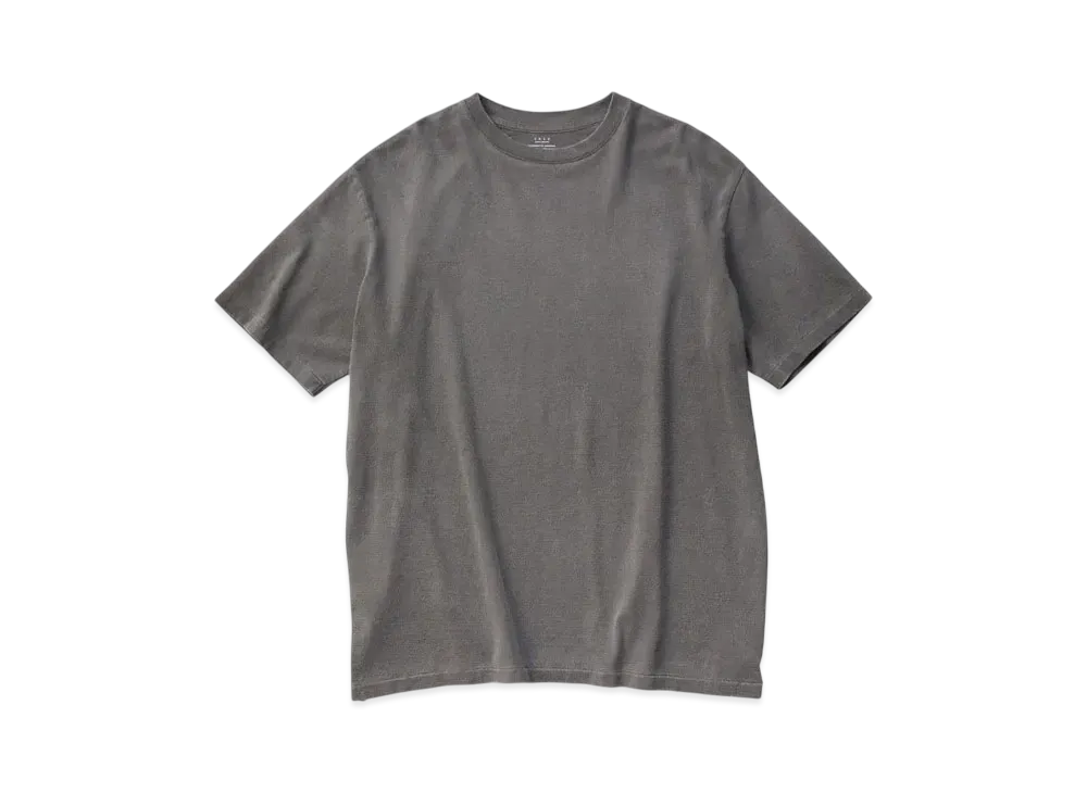 KURO 17/-Round Shape Dyed Tee "Black"