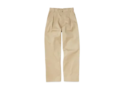 KURO West Point Fabric Crossed Chino Pants "Beige"