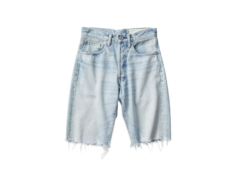 KURO Carver Denim Shorts Vw002 "Light Indigo"