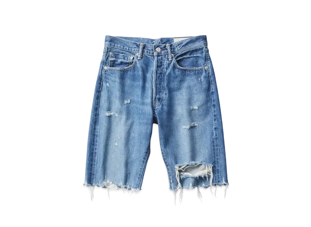 KURO Carver Denim Shorts Vw003 "Dark Indigo"