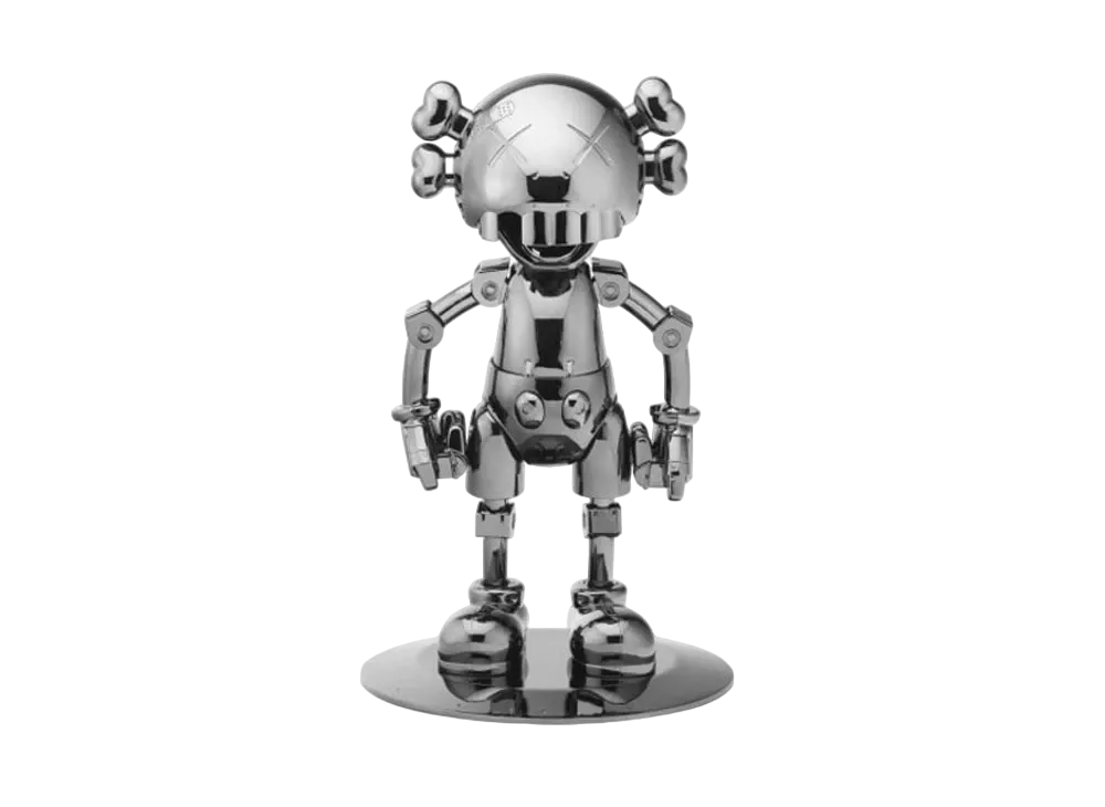 KAWS Hajime Sorayama No Future Companion Figure "Black"