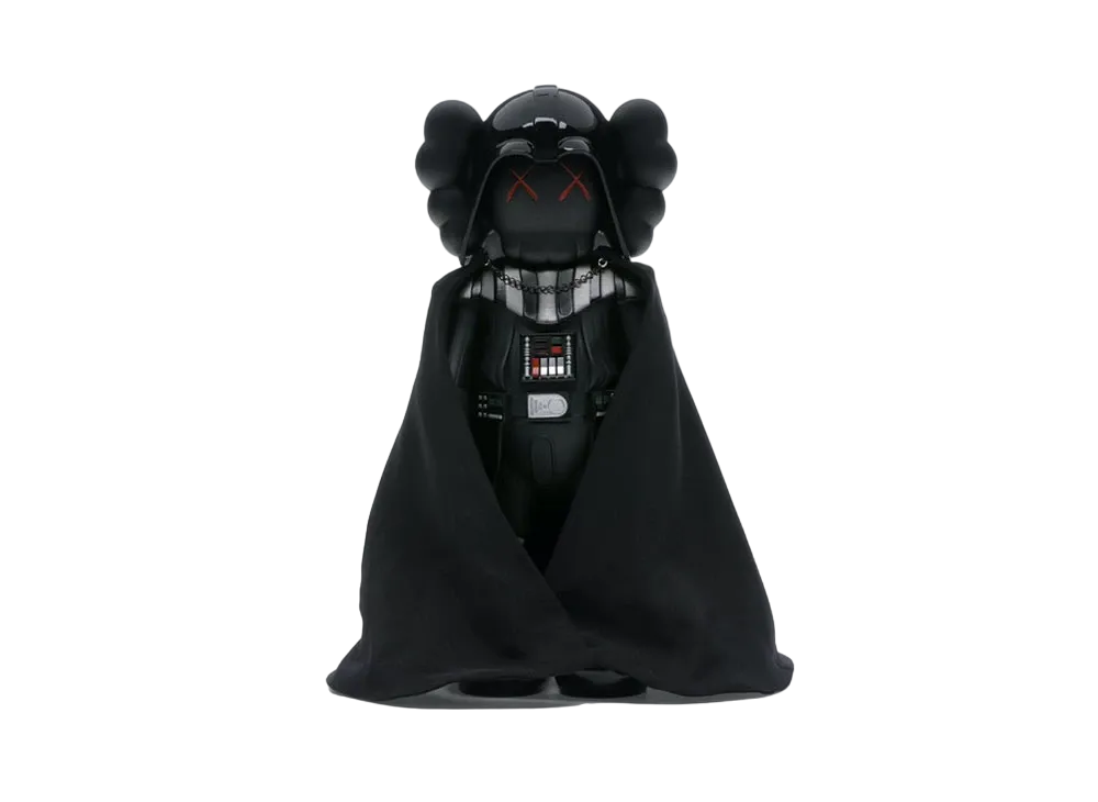 KAWS Star Wars Darth Vader Companion with Cape Vinyl Figure "Black"