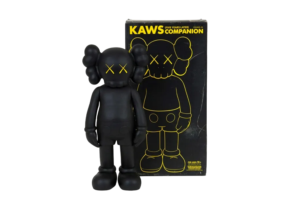 KAWS Five Years Later Companion Figure "Black"