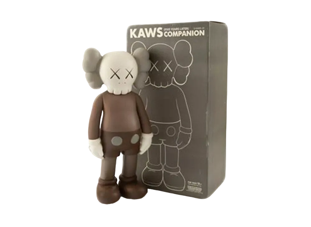 KAWS Five Years Later Companion Figure "Brown"