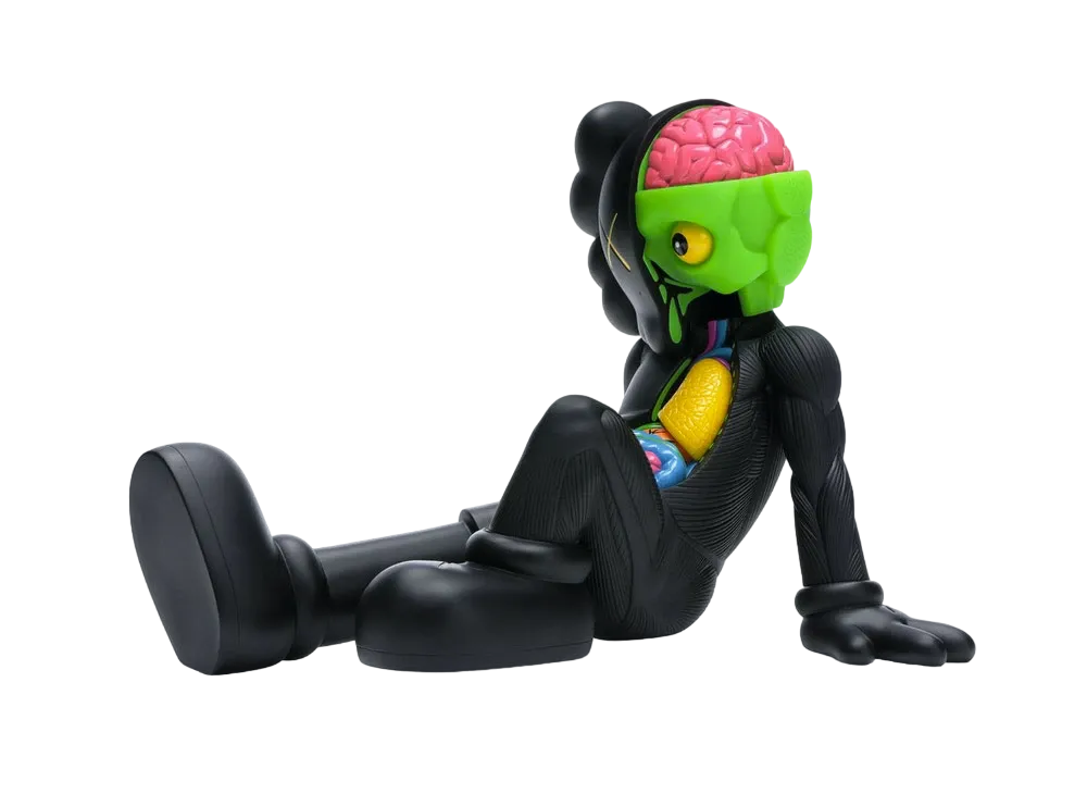 KAWS Resting Place Vinyl Figure "Black"