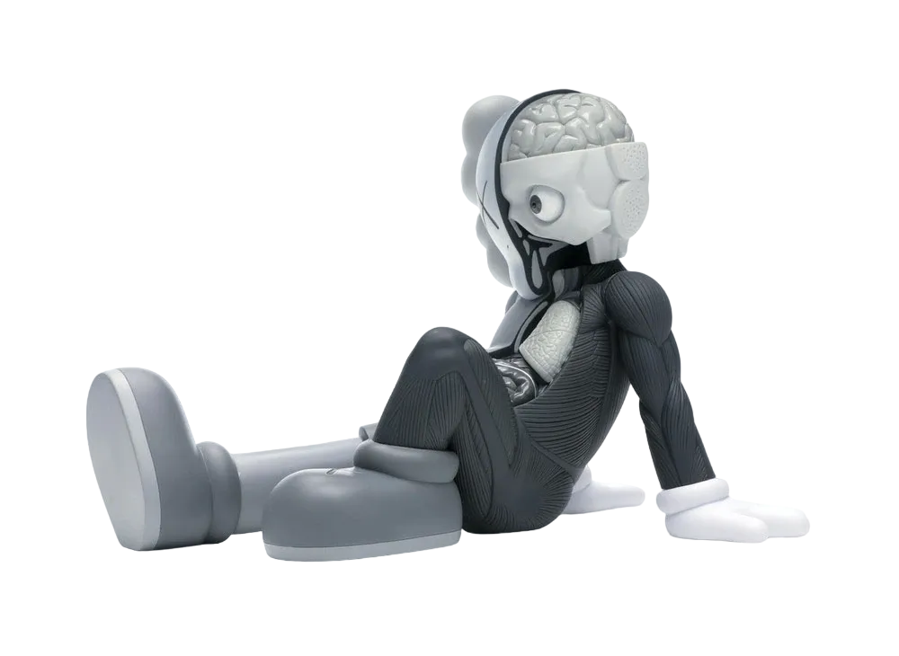 KAWS Resting Place Vinyl Figure "Grey"