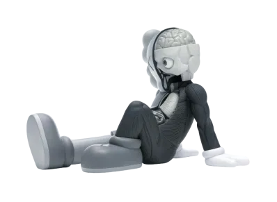KAWS Resting Place Vinyl Figure "Grey"