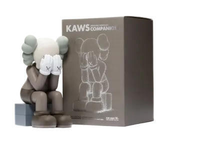 KAWS Passing Through Companion Vinyl Figure (2013) "Brown"