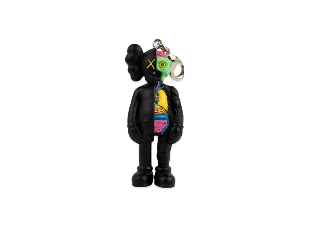 KAWS Companion Flayed Keychain "Black" (2009)