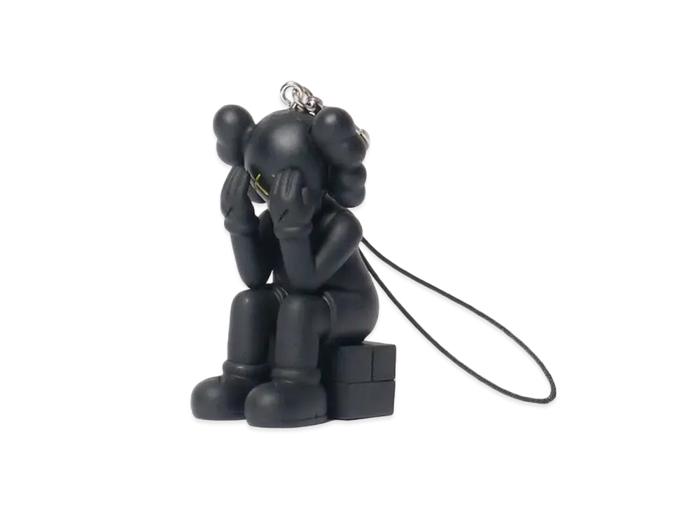 KAWS Passing Through Keychain "Black"
