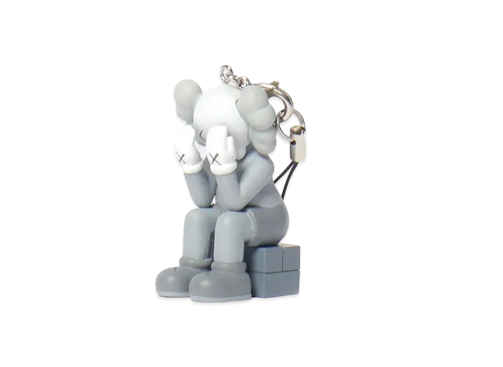 KAWS Passing Through Keychain "Grey"