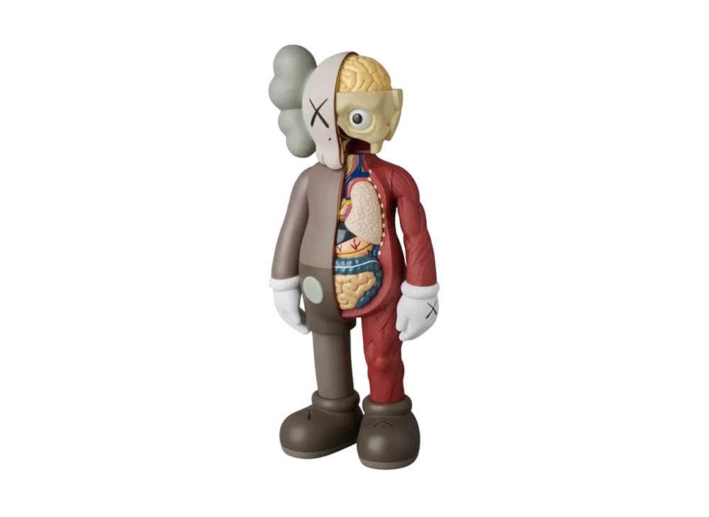 その他 KAWS COMPANION FLAYED OPEN EDITION BROWN KAWS Companion Flayed Open Edition Vinyl Figure Brown - US