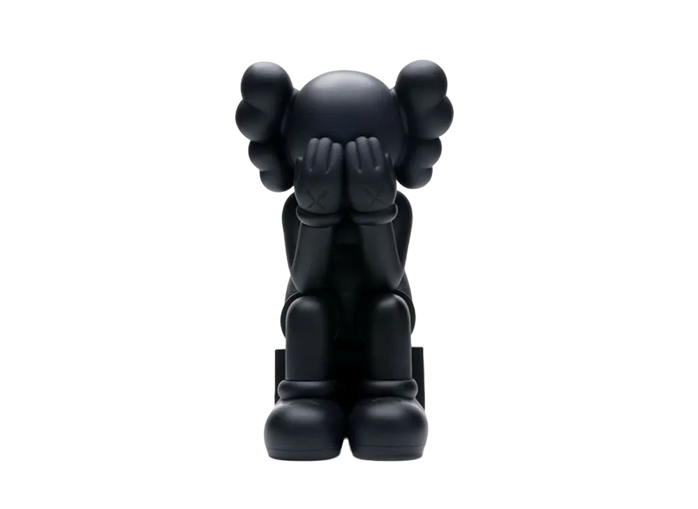 KAWS Passing Through Open Edition Vinyl Figure "Black"