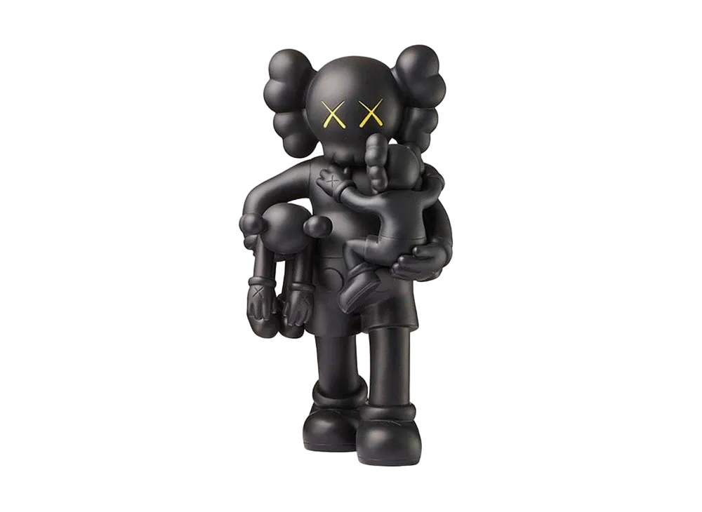 KAWS Clean Slate Vinyl Figure "Black"