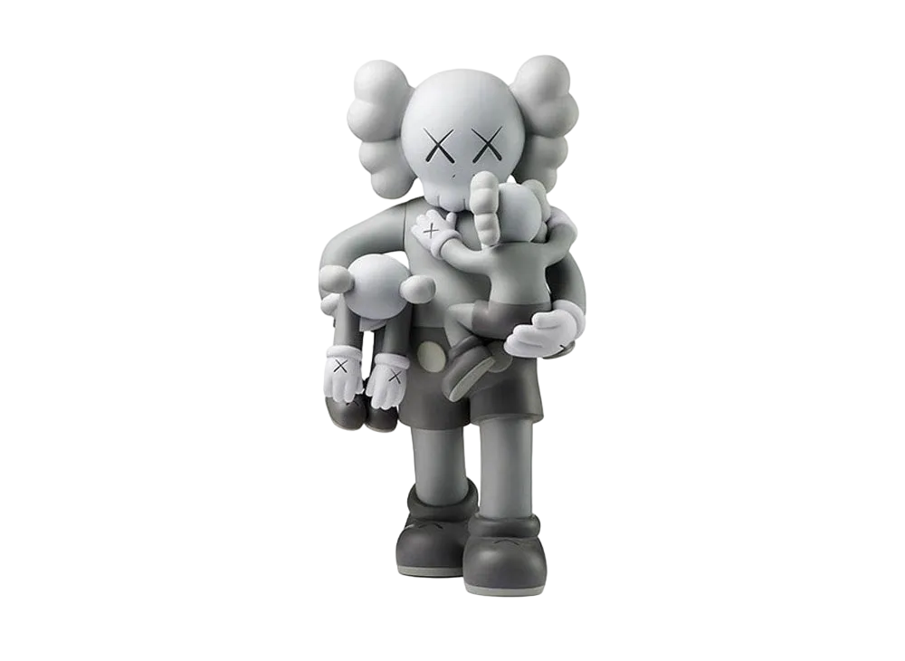 KAWS Clean Slate Vinyl Figure "Grey"