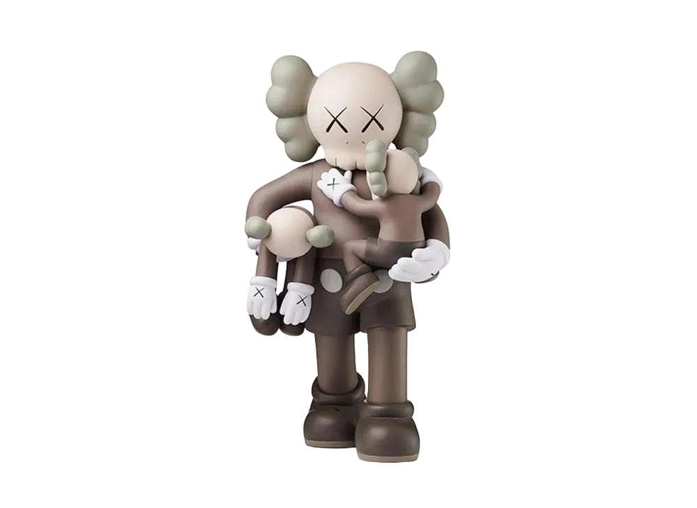 KAWS Clean Slate Vinyl Figure "Brown"