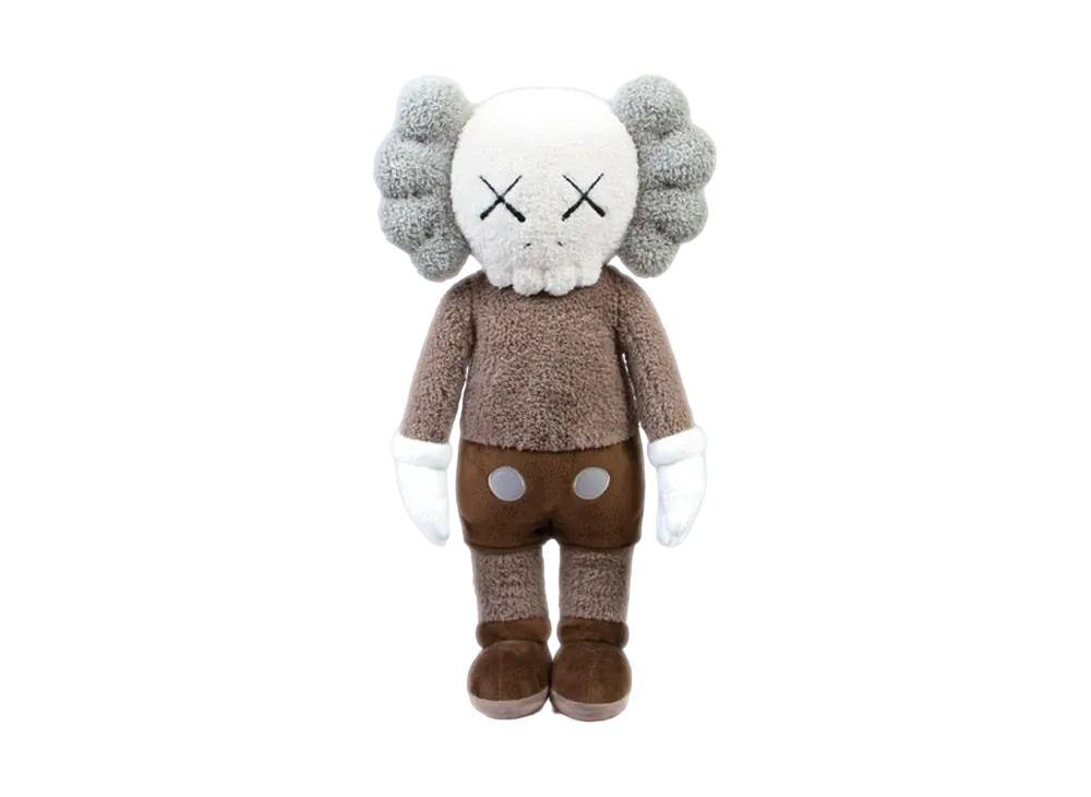 KAWS HOLIDAY Hong Kong Limited 20" Plush "Brown"