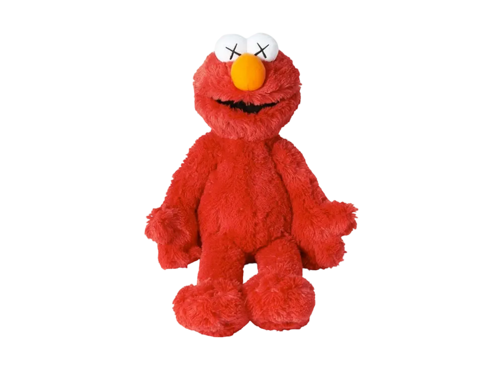 KAWS Sesame Street Uniqlo Plush Toy Complete Box Set 