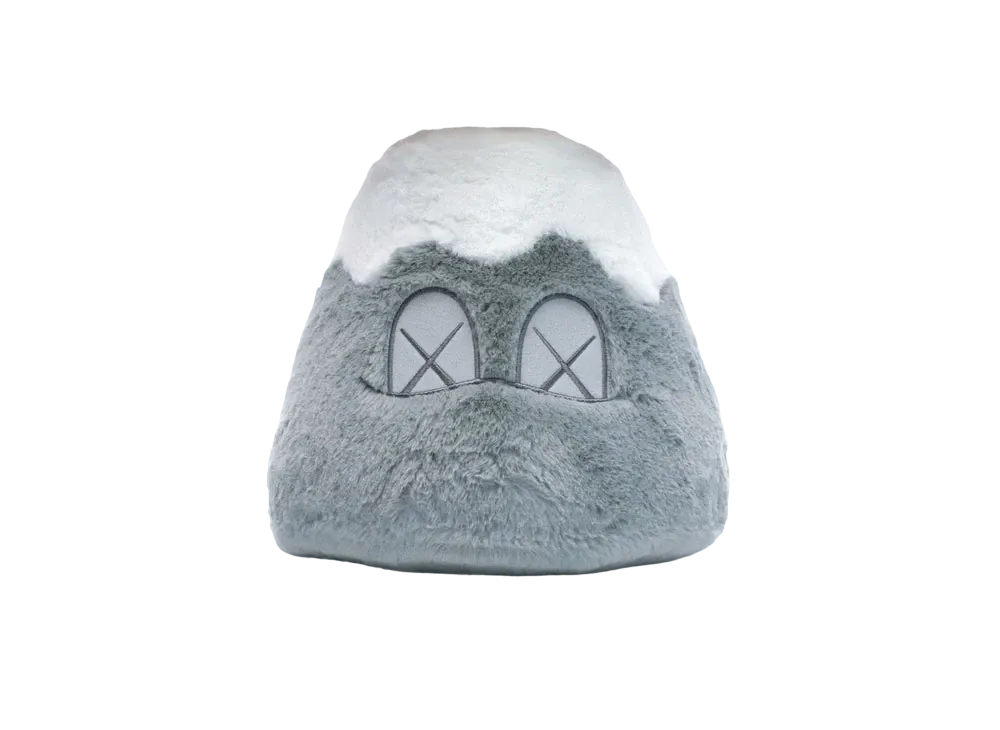 KAWS HOLIDAY JAPAN Mount Fuji Plush "Grey"