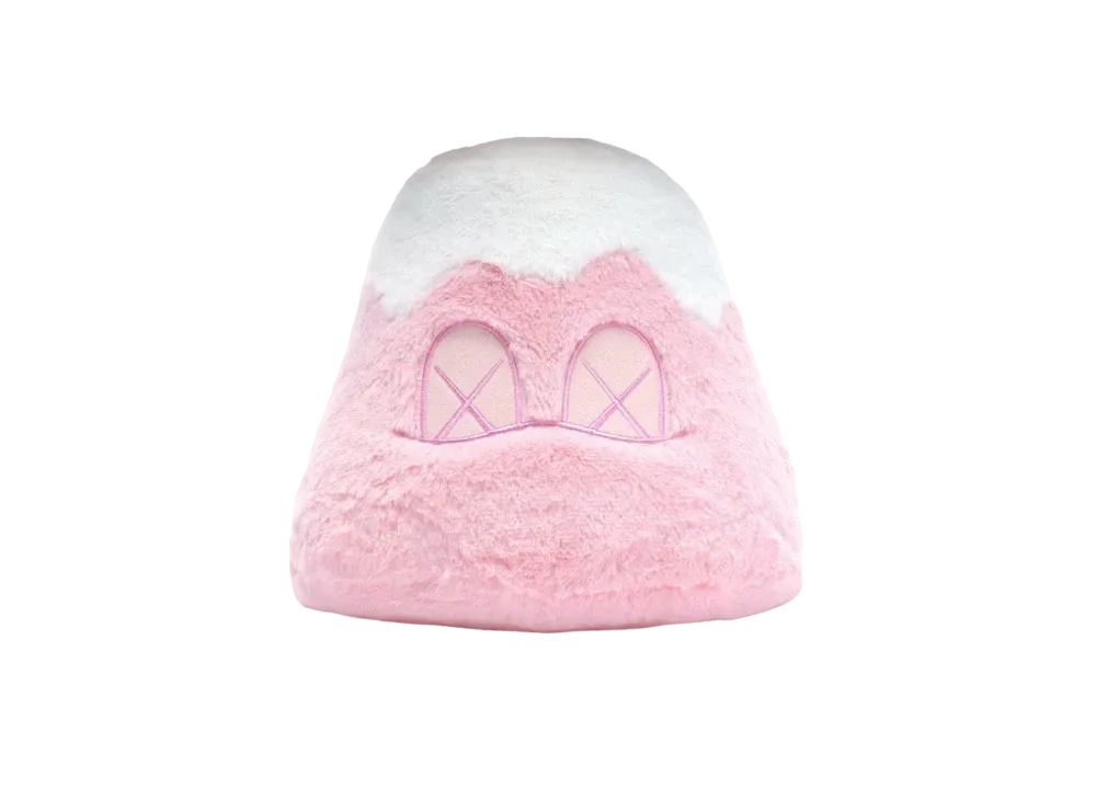 KAWS HOLIDAY JAPAN Mount Fuji Plush "Pink"