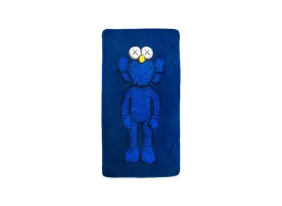 KAWS BFF Beach Towel "Navy"