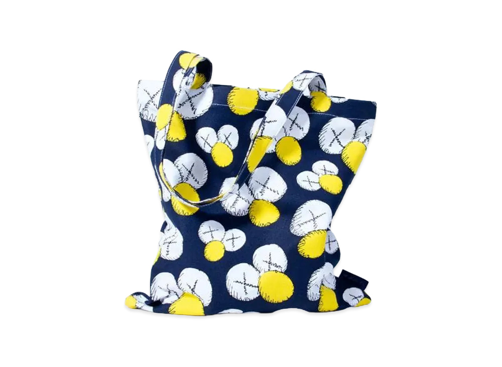 KAWS BFF Tote Bag "Navy"