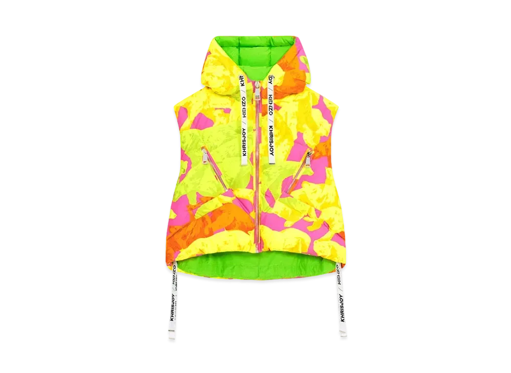 KENZO KHRISJOY OVERSIZED PUFFER VEST(Women)"Multi"