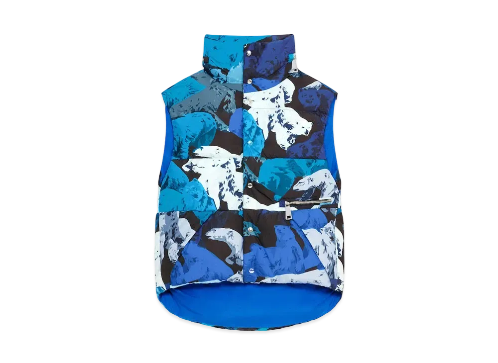KENZO KHRISJOY OVERSIZED PUFFER VEST(Men)"Blue"