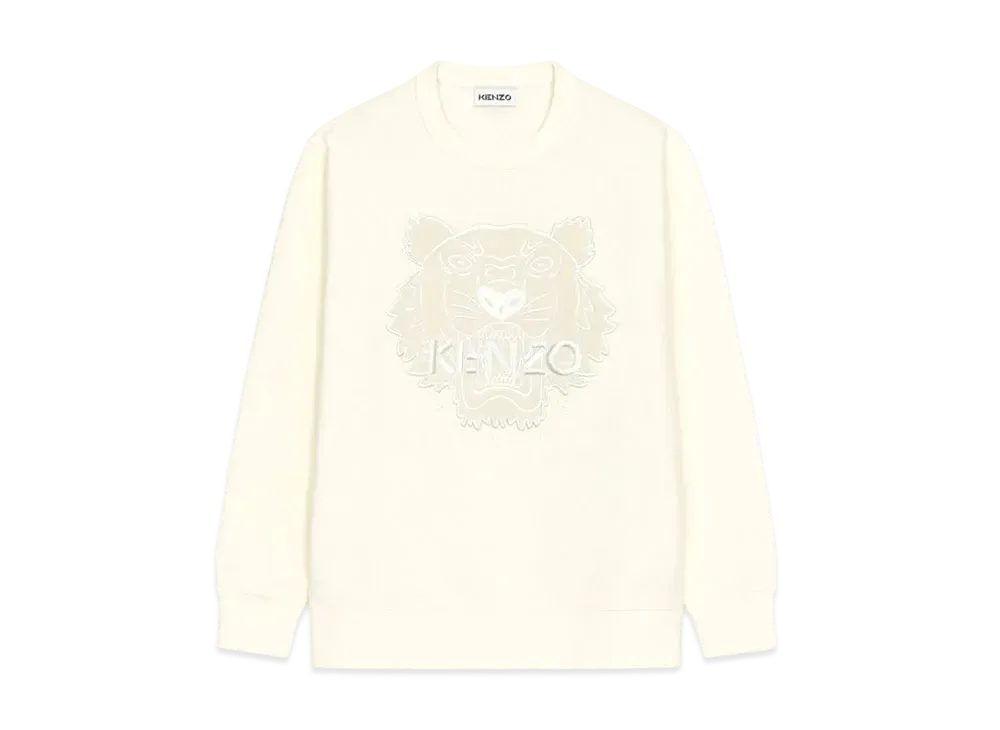 KENZO SweatShirt Tiger 'The Winter Capsule' "Ecru"