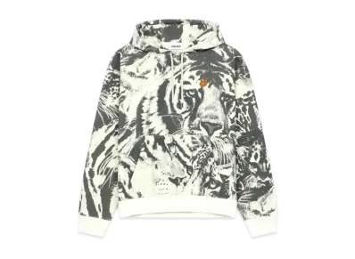 KENZO Hooded OverSized SweatShirt 'Wildtigers' "Vanilla"