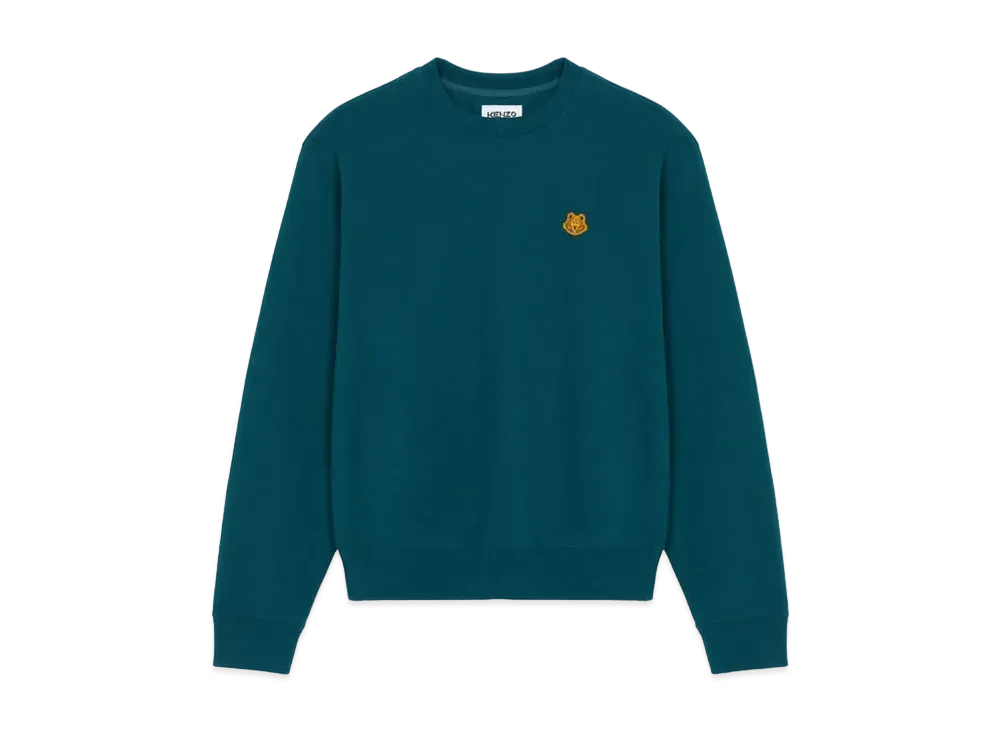 KENZO SweatShirt Tiger Crest "Duck Blue"