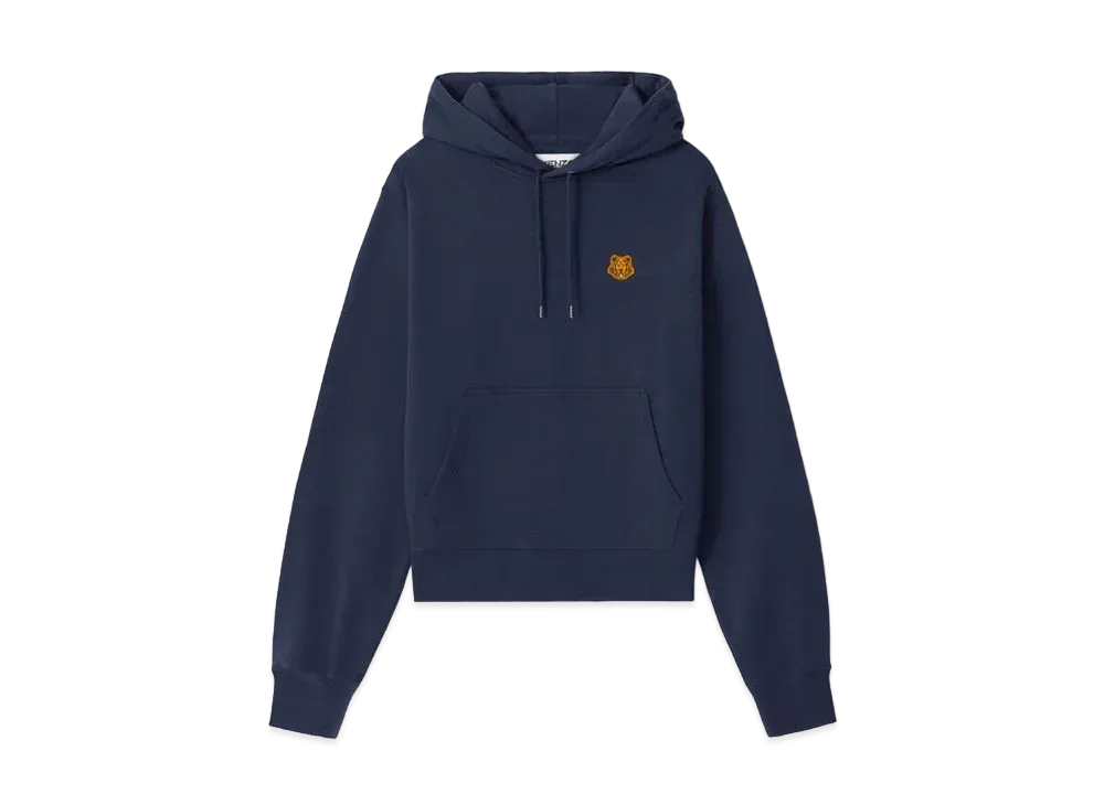 KENZO Hooded SweatShirt Tiger Tiger Crest "Navy Blue"