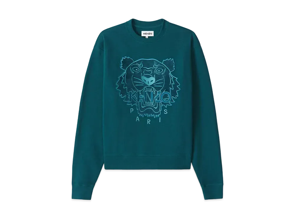 KENZO KENZO SweatShirt tiger Tiger "Duck Blue"