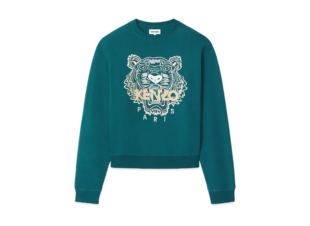 KENZO KENZO SweatShirt tiger Tiger "Duck Blue"