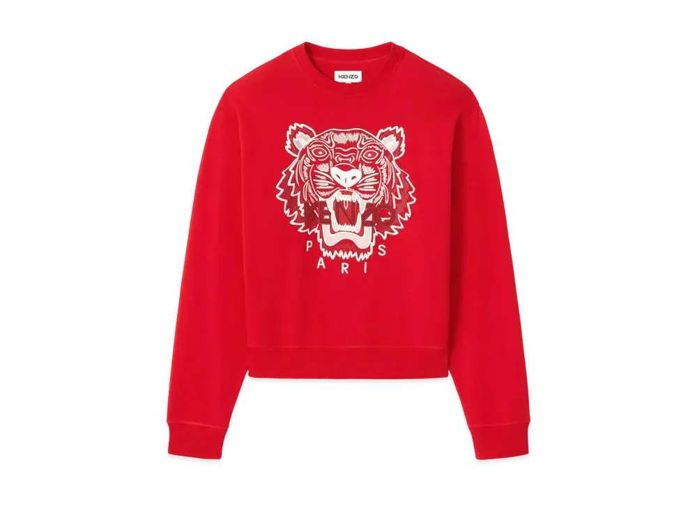 KENZO KENZO SweatShirt tiger Tiger "Cherry"