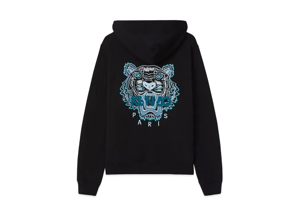 KENZO Zip & Hooded Sweatshirt Tiger Tiger "Black"