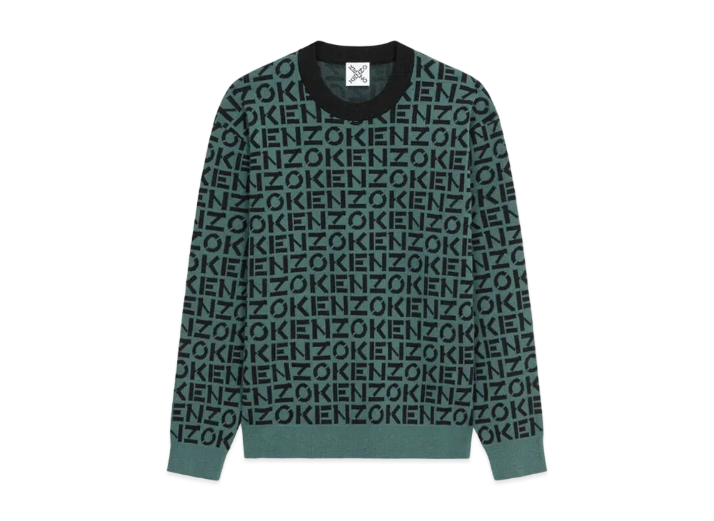 KENZO Sweater Monogram KENZO Sport "Fern"