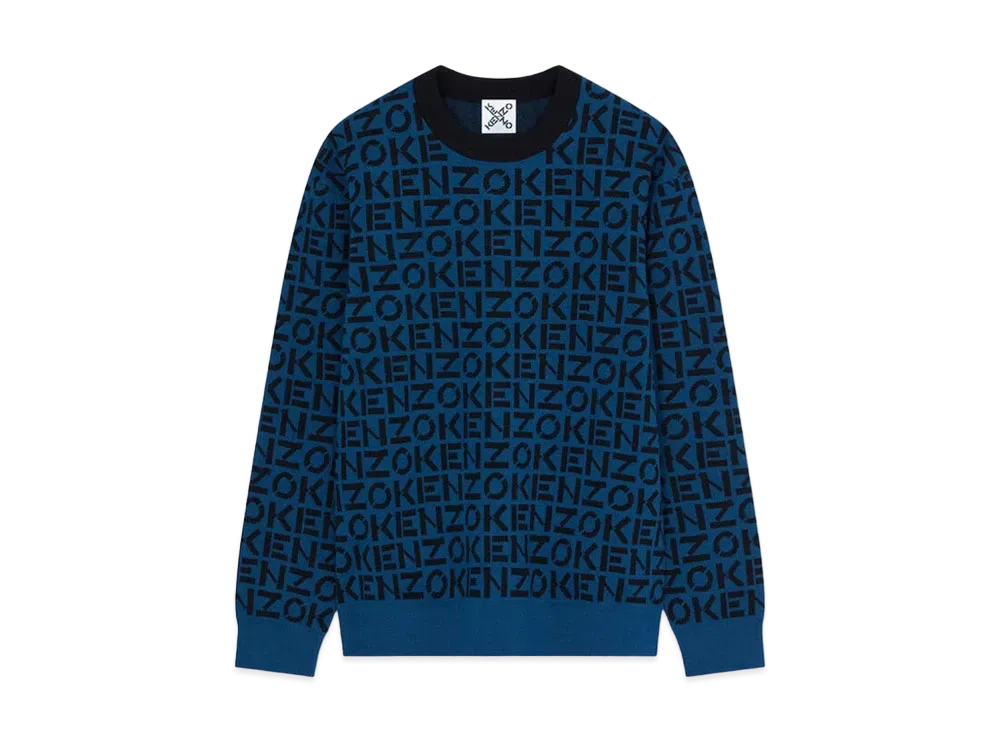 KENZO Sweater Monogram KENZO Sport "Black"
