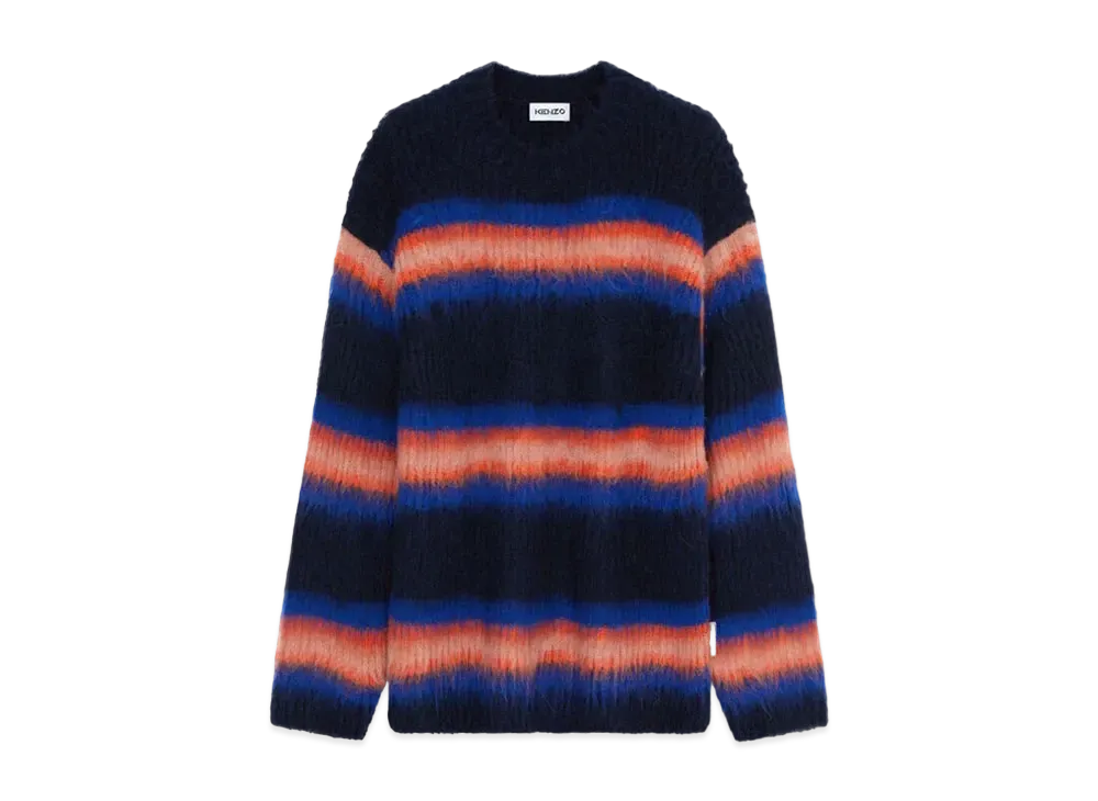 KENZO Striped Sweater "Black"