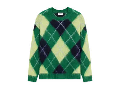 KENZO Mohair Sweater "Almond Green"