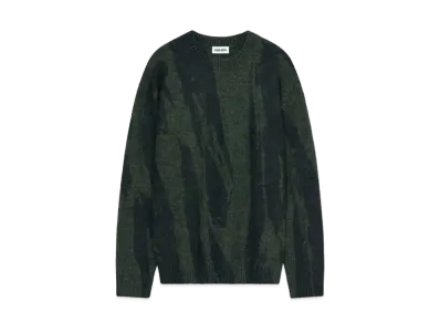 KENZO Sweater 'Pleat Camo' "Dark Khaki"