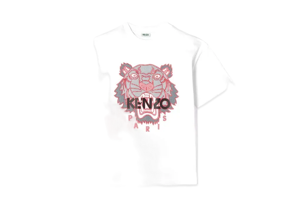 KENZO T-Shirt Tigre "White"