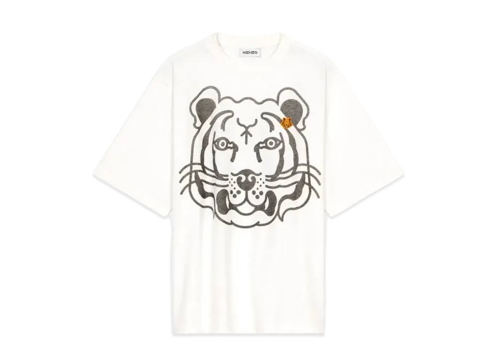 KENZO OverSized T-shirt K-Tiger "White"