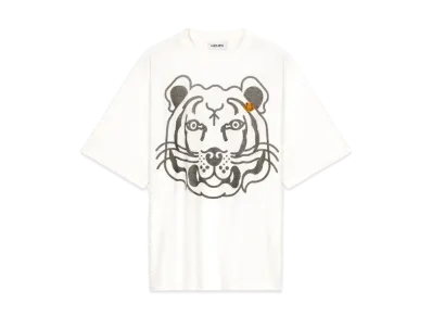 KENZO OverSized T-shirt K-Tiger "White"
