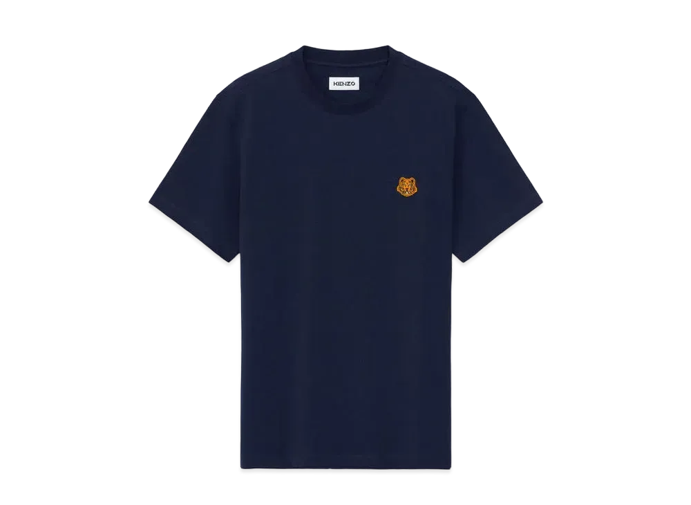 KENZO T-Shirt tigre Tigre Crest "Navy Blue"