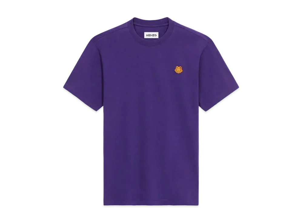 KENZO T-Shirt tigre Tigre Crest "Aubergine"
