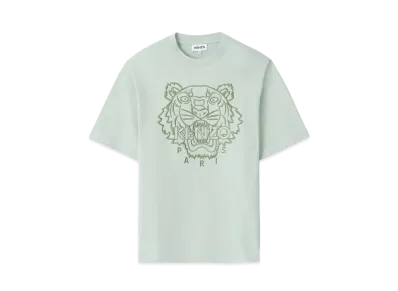 KENZO Loose T-shirt tiger Tigre "Sage Green"