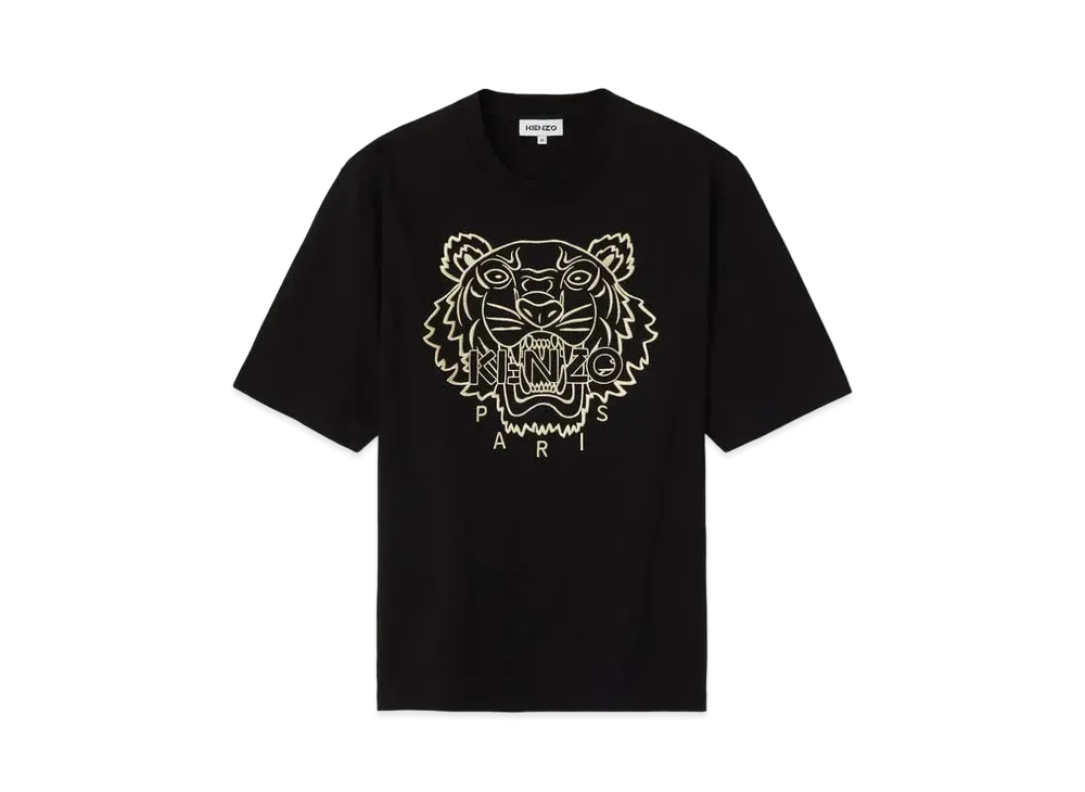 KENZO Loose T-shirt tiger Tigre "Black"