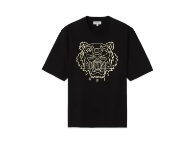 KENZO Loose T-shirt tiger Tigre "Black"