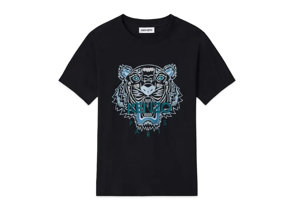 KENZO T-Shirt tigre Tigre "Black"